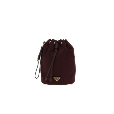 PRADA RE-NYLON BUCKET BAG 1BE067 (19.5*15.5*10cm) 